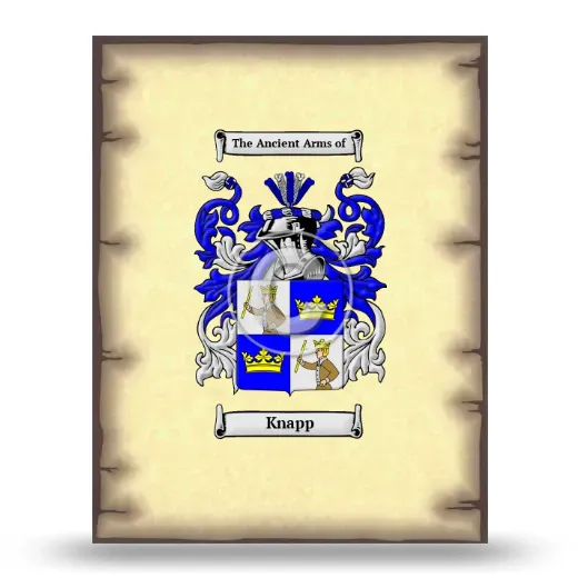 Knapp Coat of Arms Print