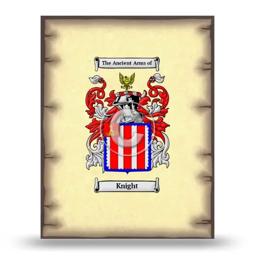 Knight Coat of Arms Print
