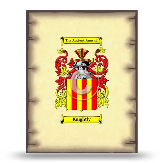 Knightly Coat of Arms Print