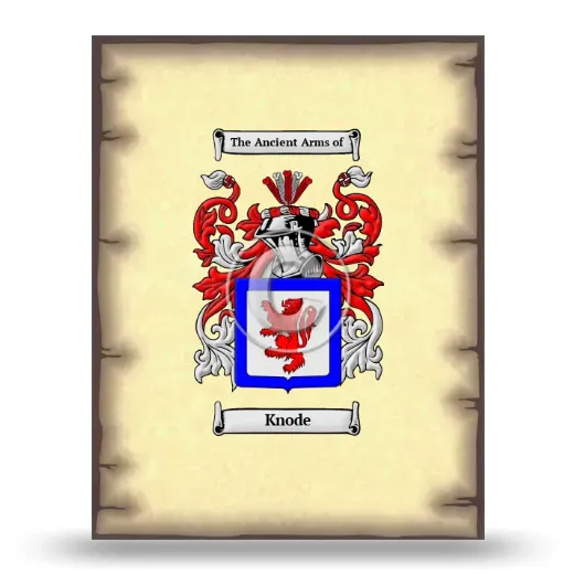 Knode Coat of Arms Print