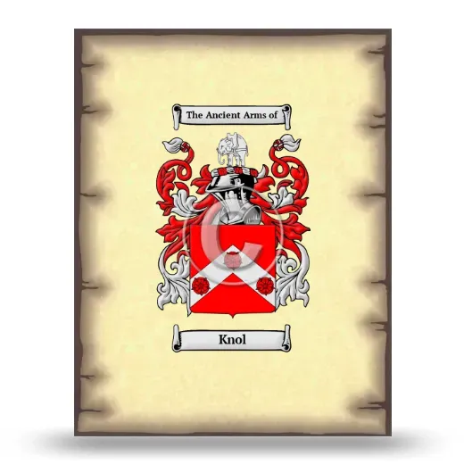 Knol Coat of Arms Print