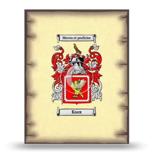 Knox Coat of Arms Print