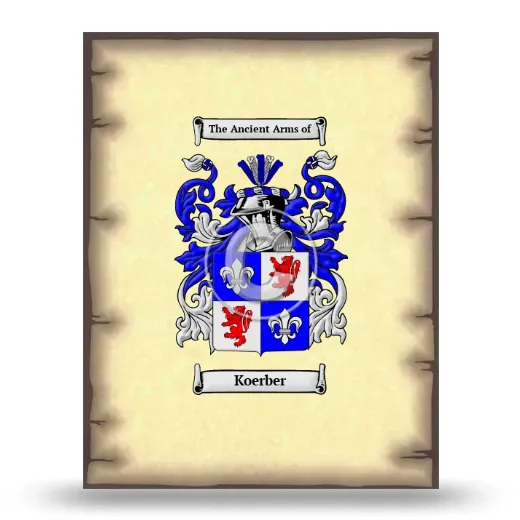 Koerber Coat of Arms Print