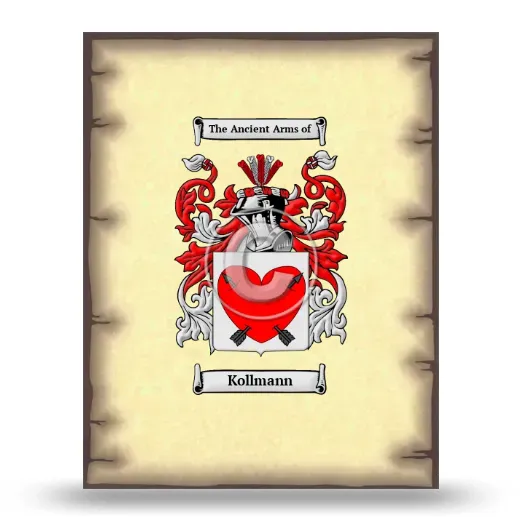 Kollmann Coat of Arms Print