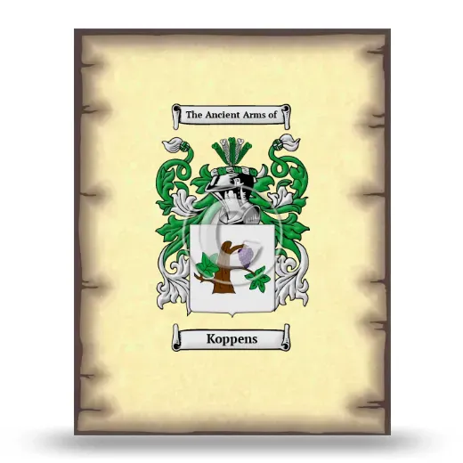 Koppens Coat of Arms Print