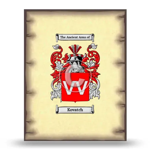Kovatch Coat of Arms Print