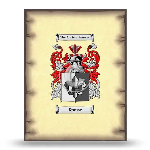 Krause Coat of Arms Print