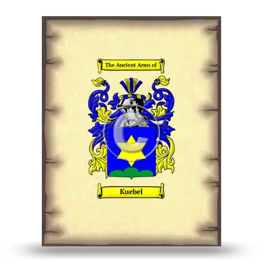 Kuebel Coat of Arms Print