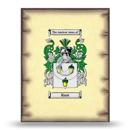 Kunt Coat of Arms Print