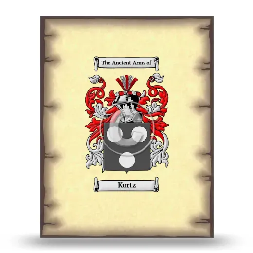 Kurtz Coat of Arms Print