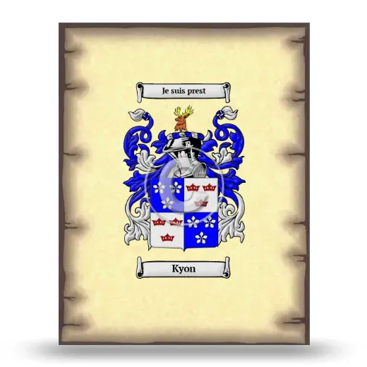 Kyon Coat of Arms Print