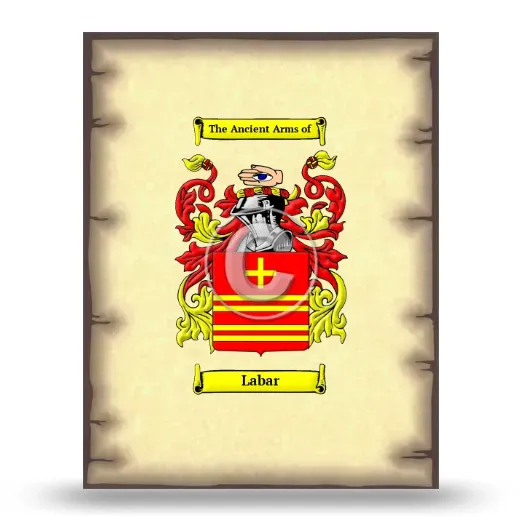 Labar Coat of Arms Print