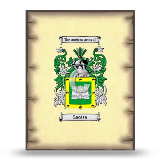 Lacasa Coat of Arms Print