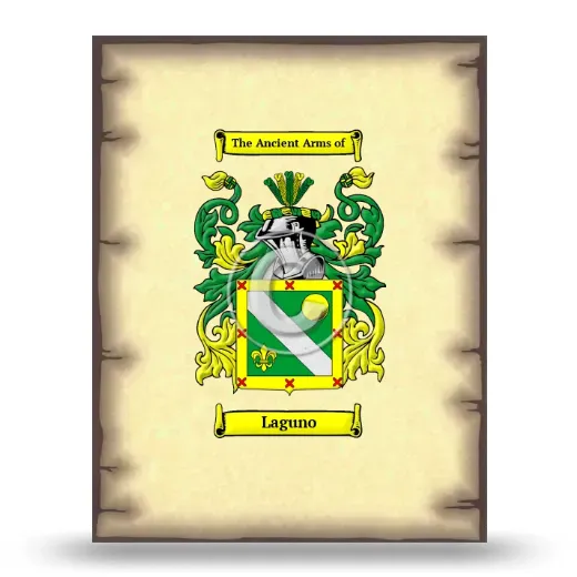 Laguno Coat of Arms Print