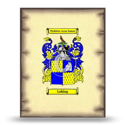 Laking Coat of Arms Print
