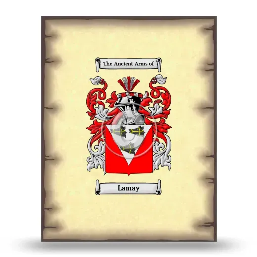 Lamay Coat of Arms Print