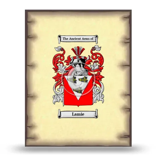 Lamie Coat of Arms Print