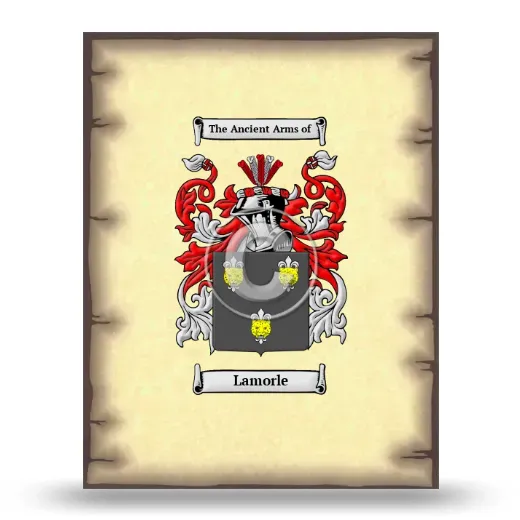 Lamorle Coat of Arms Print