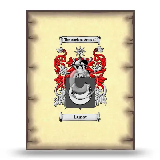 Lamot Coat of Arms Print
