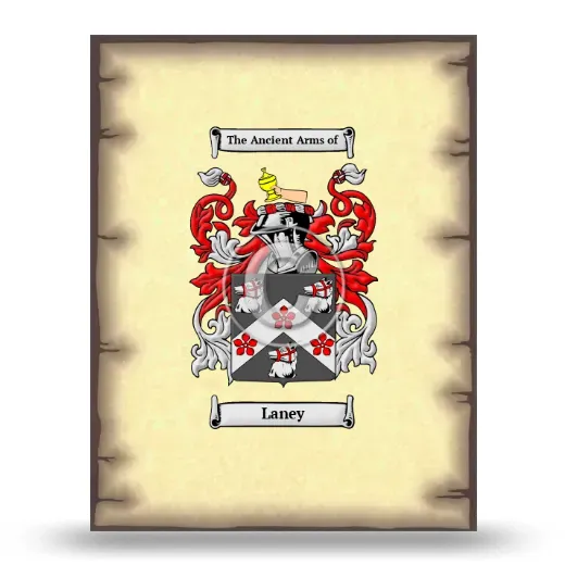 Laney Coat of Arms Print