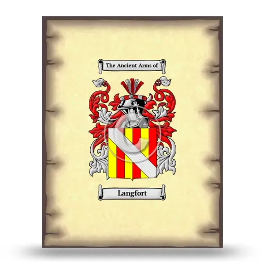 Langfort Coat of Arms Print