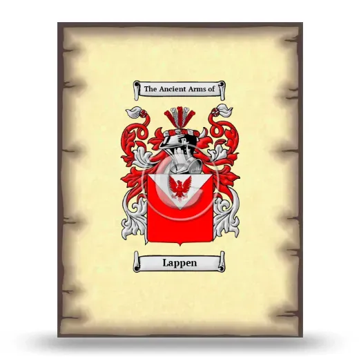 Lappen Coat of Arms Print