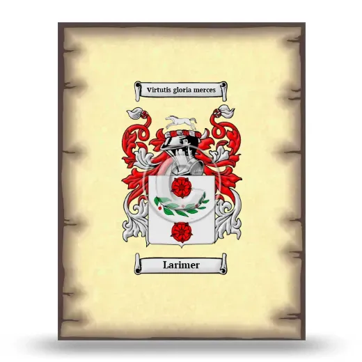 Larimer Coat of Arms Print