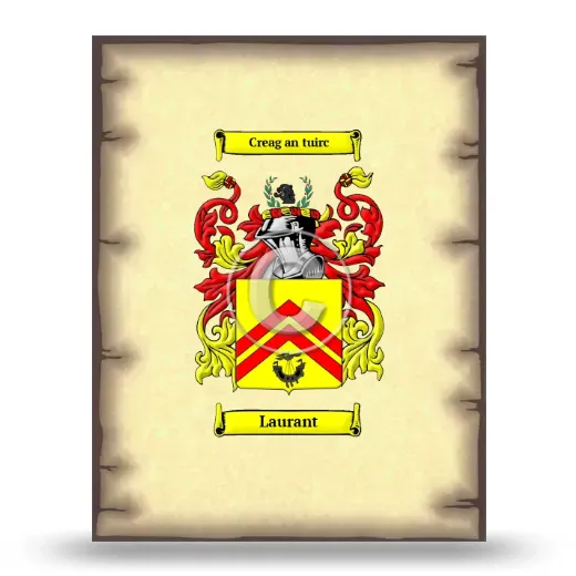 Laurant Coat of Arms Print