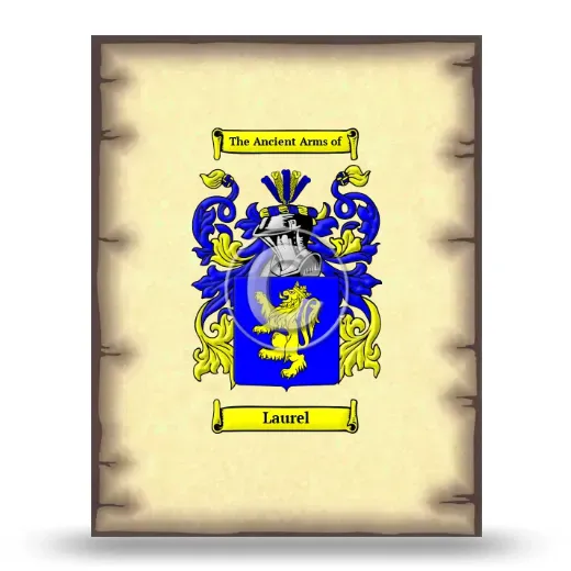 Laurel Coat of Arms Print