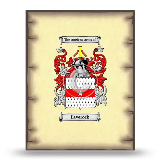Laverock Coat of Arms Print