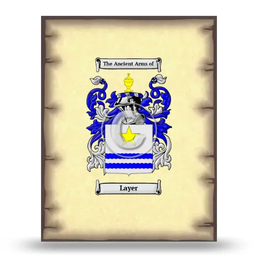 Layer Coat of Arms Print