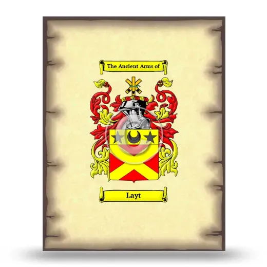 Layt Coat of Arms Print