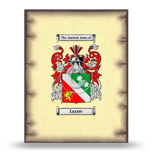 Lazzer Coat of Arms Print