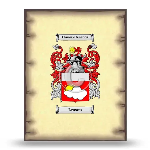 Leason Coat of Arms Print