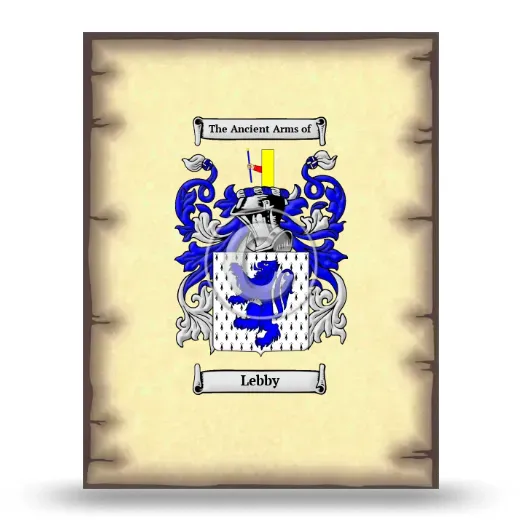Lebby Coat of Arms Print