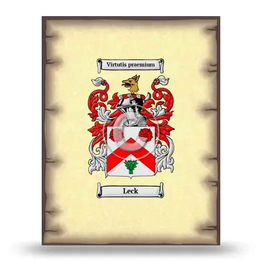 Leck Coat of Arms Print