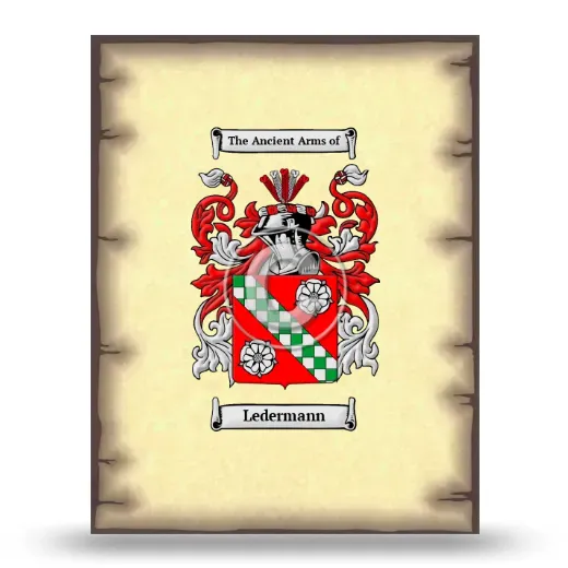 Ledermann Coat of Arms Print
