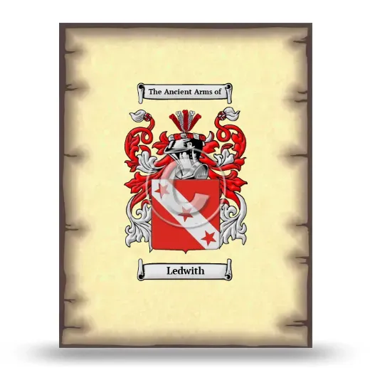 Ledwith Coat of Arms Print