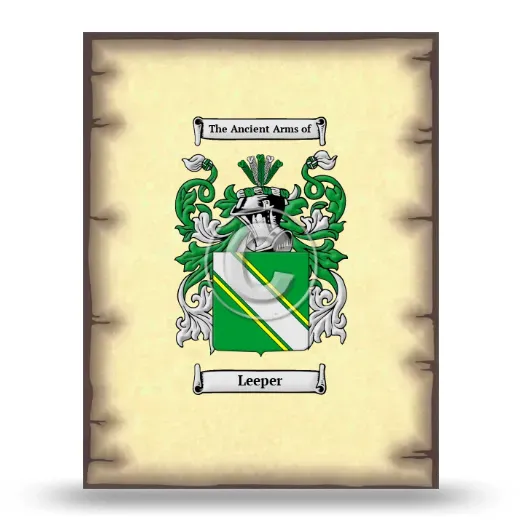 Leeper Coat of Arms Print