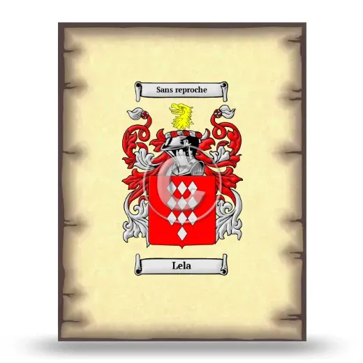 Lela Coat of Arms Print
