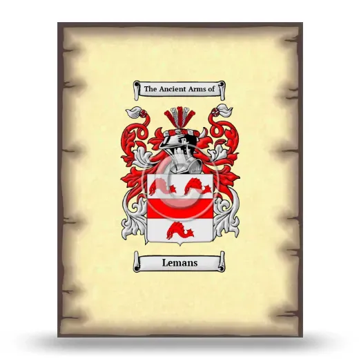 Lemans Coat of Arms Print