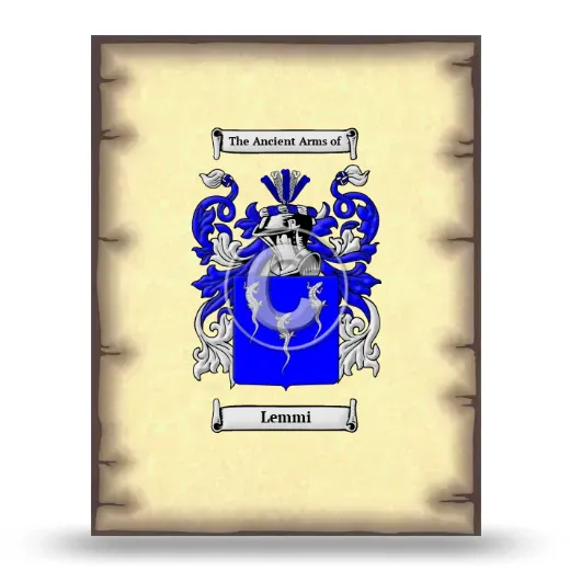 Lemmi Coat of Arms Print