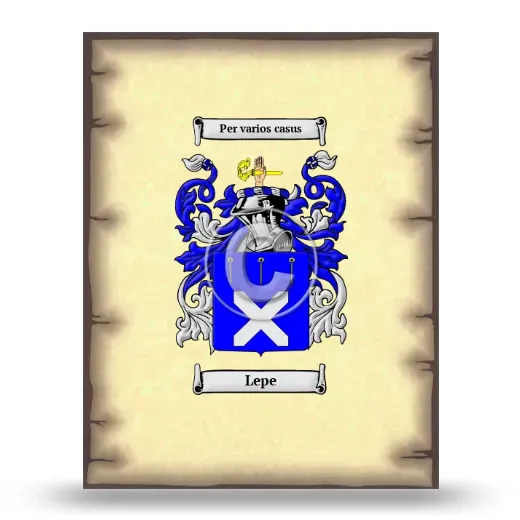 Lepe Coat of Arms Print