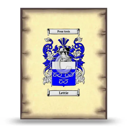 Lettie Coat of Arms Print