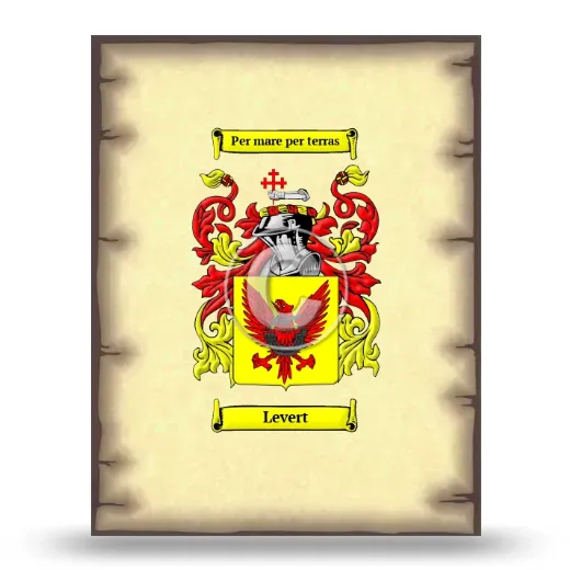 Levert Coat of Arms Print