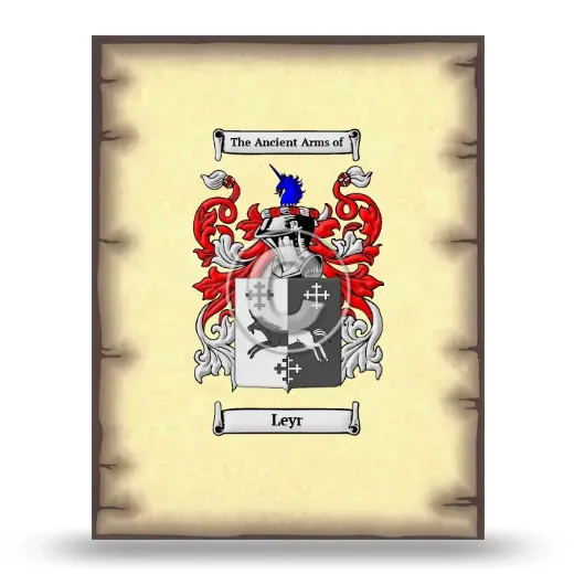 Leyr Coat of Arms Print