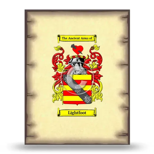 Lightfoot Coat of Arms Print