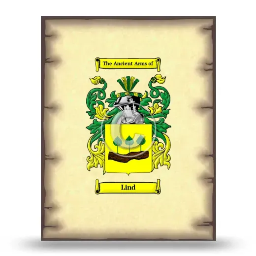 Lind Coat of Arms Print