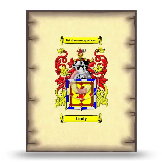 Lindy Coat of Arms Print