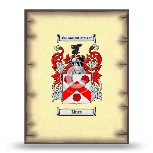 Lines Coat of Arms Print